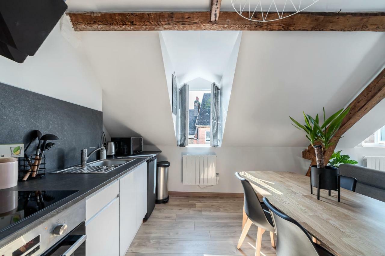 Appartement Cosy*** Centre Historique Dieppe - Rue Pietonne A 200M De La Plage Εξωτερικό φωτογραφία